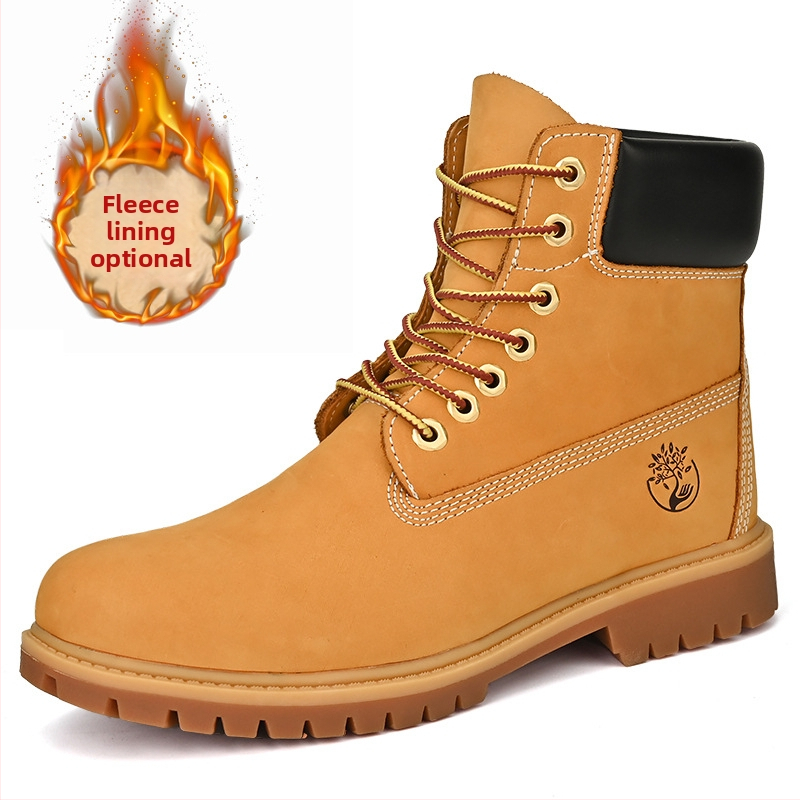 Martin topánky, vrchnok Top-Grain hovädzia koža, gumenná podrážka, stredná výška holen, predné šnurovanie, päta 3–5 cm