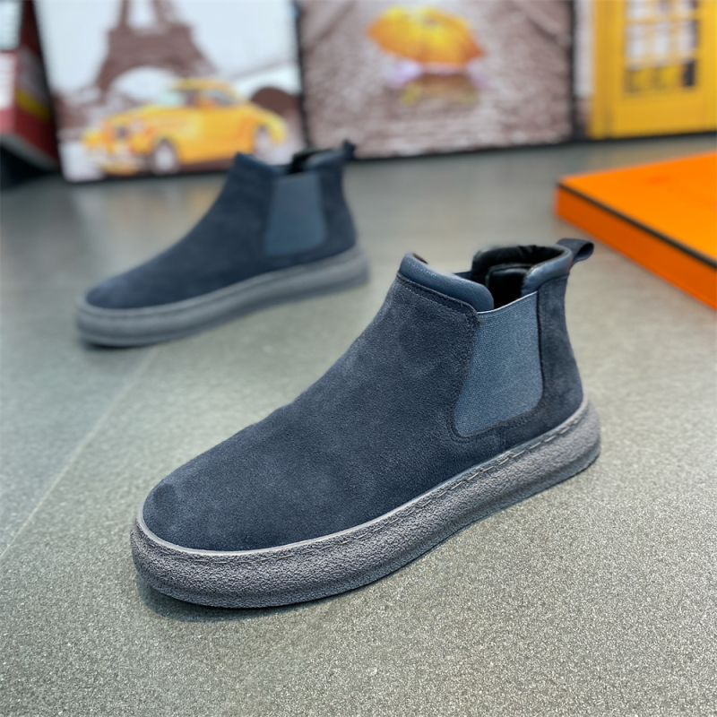 Μποτάκια Μάρτιν - Unisex ρετρό μποτάκι με Velcro, επένδυση από μικροϊνες, σόλα από καουτσούκ (ενήλικες, vamp: συνθετικό PU)