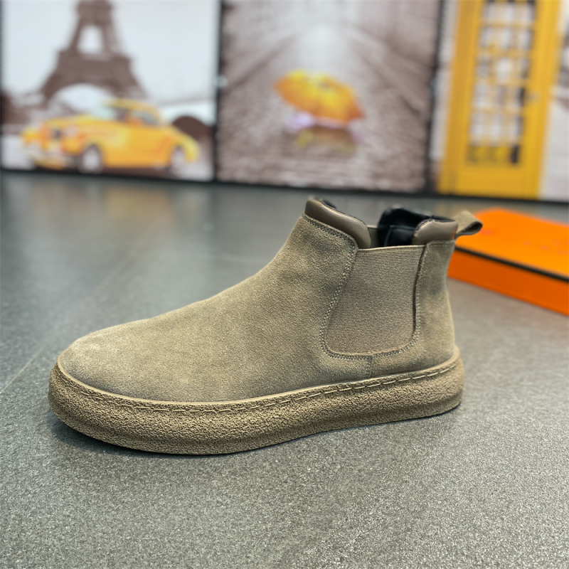 Μποτάκια Μάρτιν - Unisex ρετρό μποτάκι με Velcro, επένδυση από μικροϊνες, σόλα από καουτσούκ (ενήλικες, vamp: συνθετικό PU)