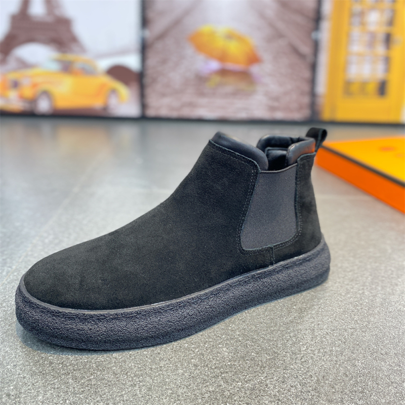 Μποτάκια Μάρτιν - Unisex ρετρό μποτάκι με Velcro, επένδυση από μικροϊνες, σόλα από καουτσούκ (ενήλικες, vamp: συνθετικό PU)