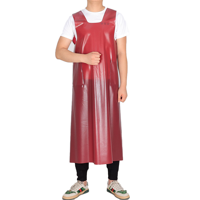 Безръкав PVC водоустойчива престилка – комплект за възрастни, модерен минималистичен стил