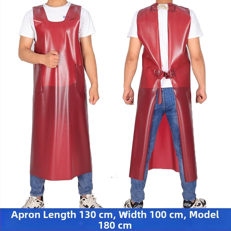 Безръкав PVC водоустойчива престилка – комплект за възрастни, модерен минималистичен стил