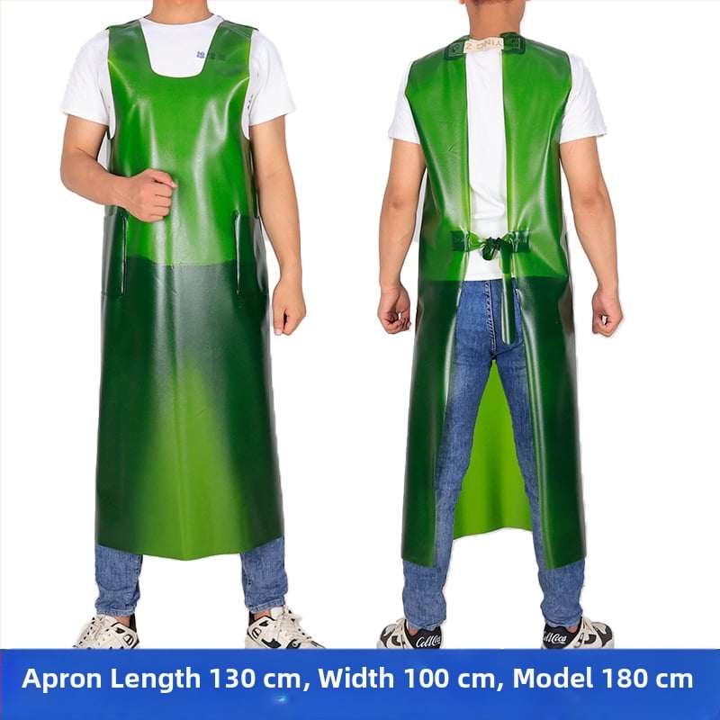 Безръкав PVC водоустойчива престилка – комплект за възрастни, модерен минималистичен стил