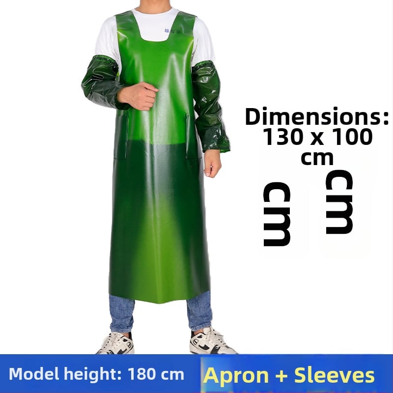 Безръкав PVC водоустойчива престилка – комплект за възрастни, модерен минималистичен стил