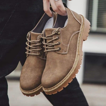 Pánske Martin topánky na jeseň, nízky profil, PU vrchný diel, podrážka z peny gumy, stielka z mikrovlákna, priedušné, retro štýl