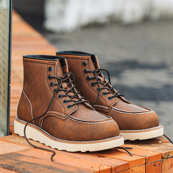 Martin čizme od prave kože, gornji dio od dvostruke kože, gumena potplat, okrugli vrh, srednja peta 3–5 cm, zimska verzija 2024