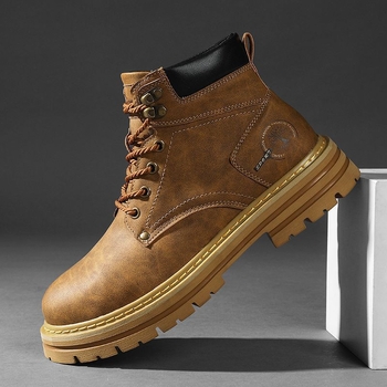 Martin čizme, visoke, debela potplat, PU gornji dio, gumena potplat, EVA uložak, mrežasta podstava, zima