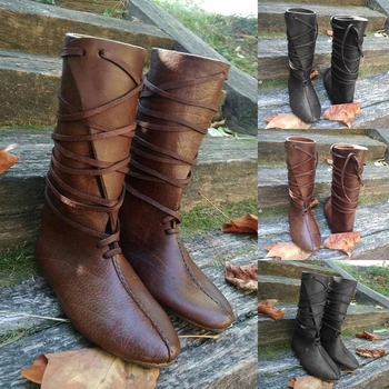Unisex Martin čizme s PU gornjim dijelom, gumom, oštrim vrhom, plosnim petom, srednja dužina čizme
