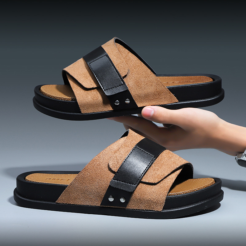 XAXAXTO Unisex japanke s matnim gornjim dijelom, Velcro kopča, plastični potplat, injekcijsko oblikovanje, ljeto 2023