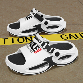 Unisex EVA slide sandale | Gornja strana: EVA; Potplat: EVA | Tehnologija: injekcijsko oblikovanje potplata | Ljeto 2025 | U svakodnevnom stilu