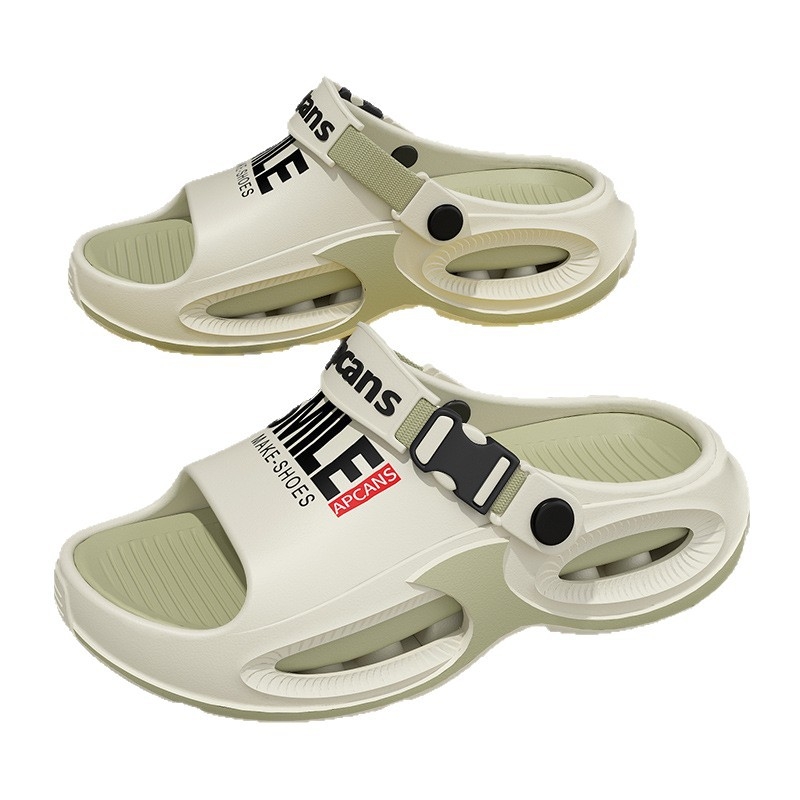 Unisex EVA slide sandale | Gornja strana: EVA; Potplat: EVA | Tehnologija: injekcijsko oblikovanje potplata | Ljeto 2025 | U svakodnevnom stilu