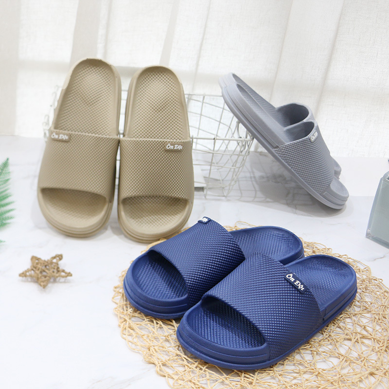 Muške slip-on kućne papuče, EVA gornji dio, PVC potplat, opušteni stil, za odrasle