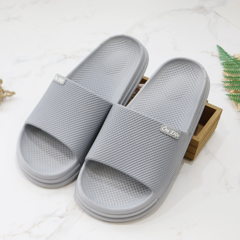 Muške slip-on kućne papuče, EVA gornji dio, PVC potplat, opušteni stil, za odrasle