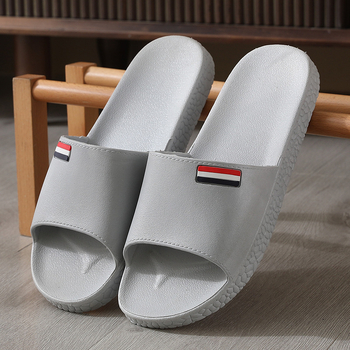 Vīriešu vasaras sandales Korejas stilā, pretslīdēšana, augšējā daļa PVC, zole PVC, monolīta veidne