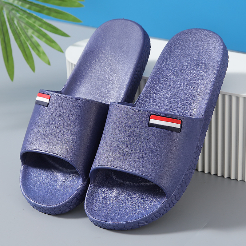 Vīriešu vasaras sandales Korejas stilā, pretslīdēšana, augšējā daļa PVC, zole PVC, monolīta veidne