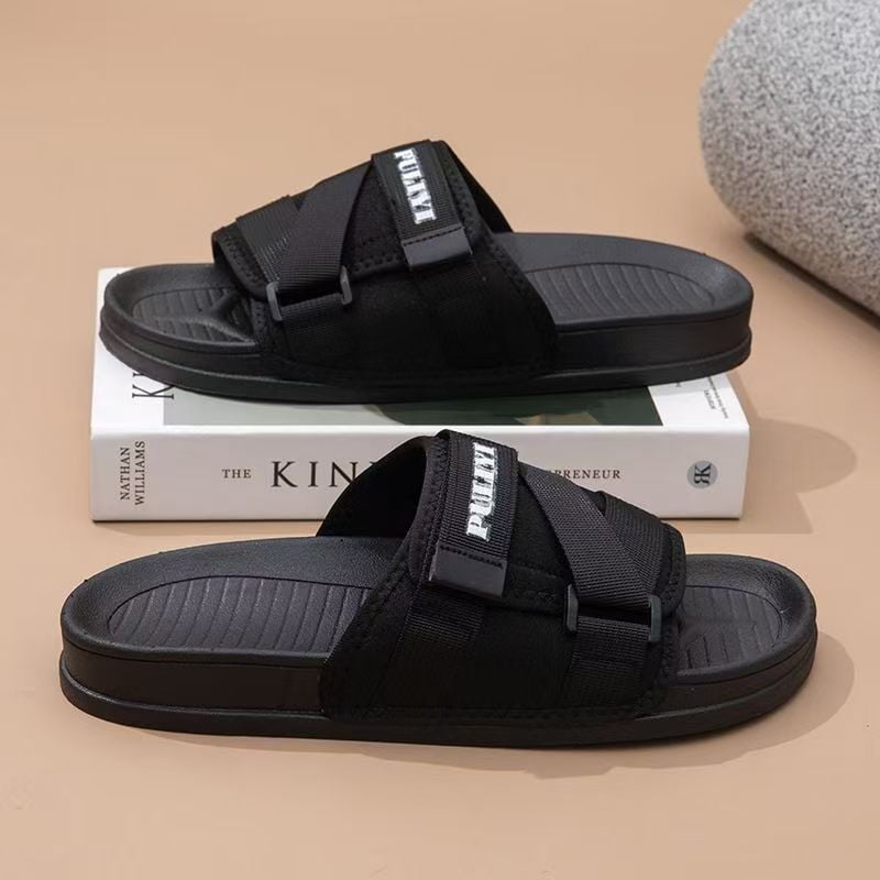 Unisex ljetne sandale za plažu, gornji dio od tkanine, EVA đon, Velcro kopča, print dizajn