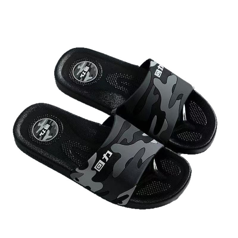 Papuče Warrior 3333-37 muške, unutarnje, protuklizne, PVC gornji dio i đon, anti-odor, injekcijski oblikovan đon