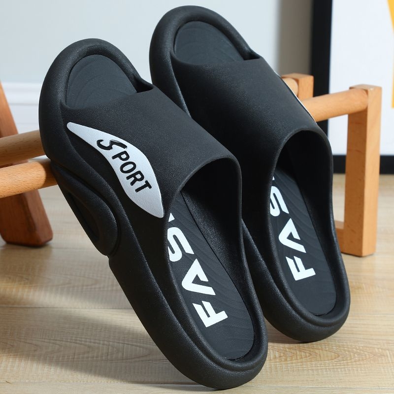 Muške PVC papuče za ljeto – za plažu i kućnu upotrebu, protuklizne i otporne na mirise, PVC gornji dio i potplat, mladenački stil (PVC gornji dio; potplat; slip-on; anti-slip; odor-resistant; Summer 2024)