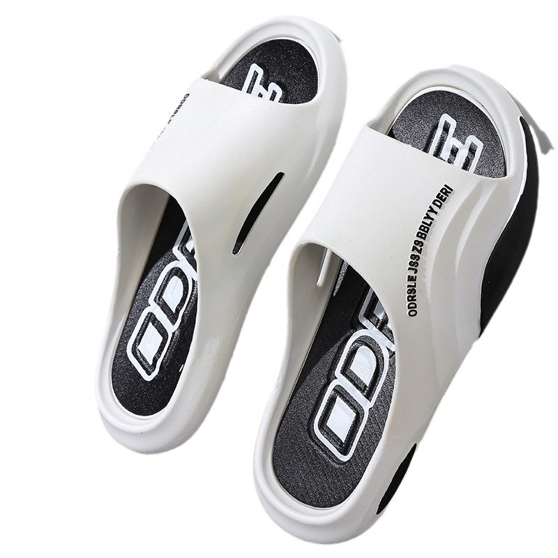 Flip-flopi s debelim potplatom – unisex, PVC gornji dio i potplat, protuklizni, otporni na miris, injekcijski potplat, ležerni ljetni stil (Unisex; PVC gornji dio i potplat; injekcijski potplat; protuklizni; otporni na miris)