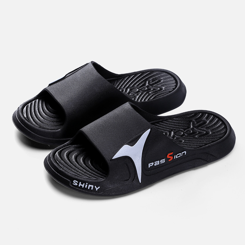 Lettuce férfi nyári papucs, PVC felső és talp, injekciós technológia, egy darabból formázott szerkezet, nyitott lábujj, kreatív trend stílus