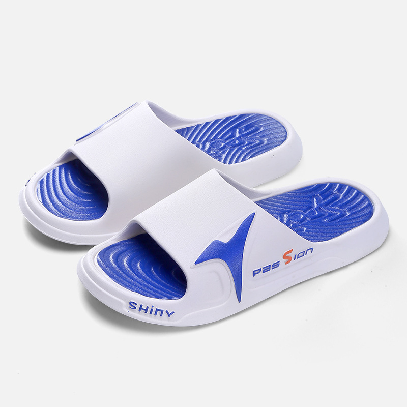 Lettuce férfi nyári papucs, PVC felső és talp, injekciós technológia, egy darabból formázott szerkezet, nyitott lábujj, kreatív trend stílus