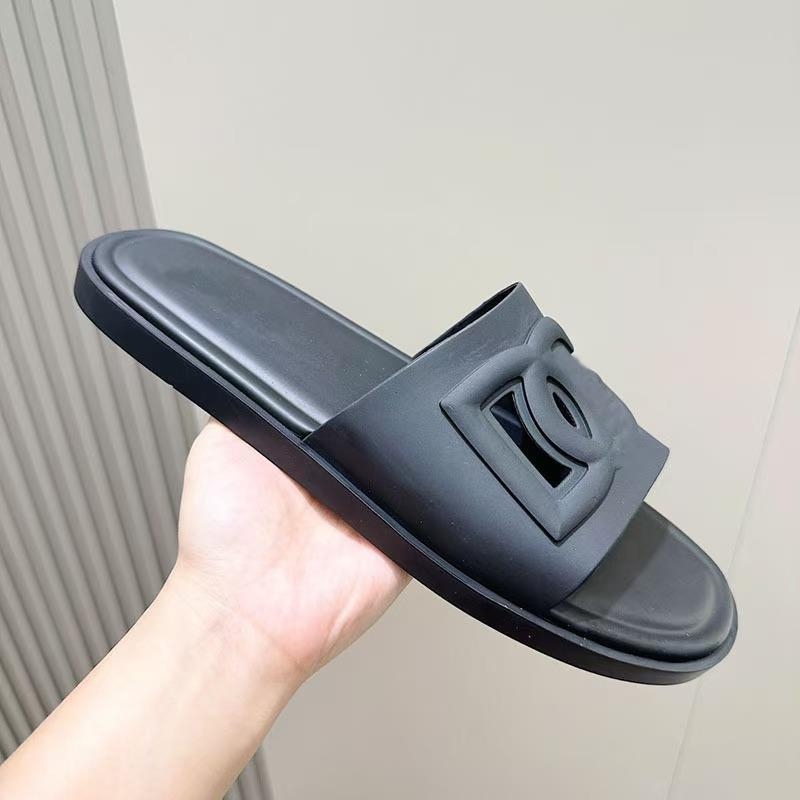 Șlapi unisex din piele de vită, talpă din cauciuc, slip-on, vară 2025