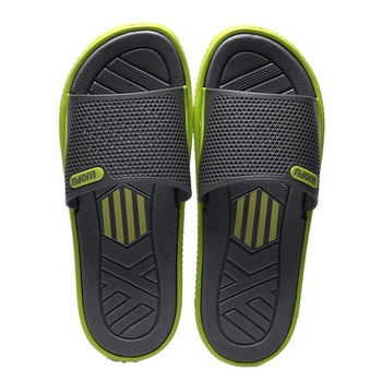 Férfi flip-flop papucs – Casual stílus, műanyag felső rész, gumi talp, varrott konstrukció, felnőtt, 2024 tavasz