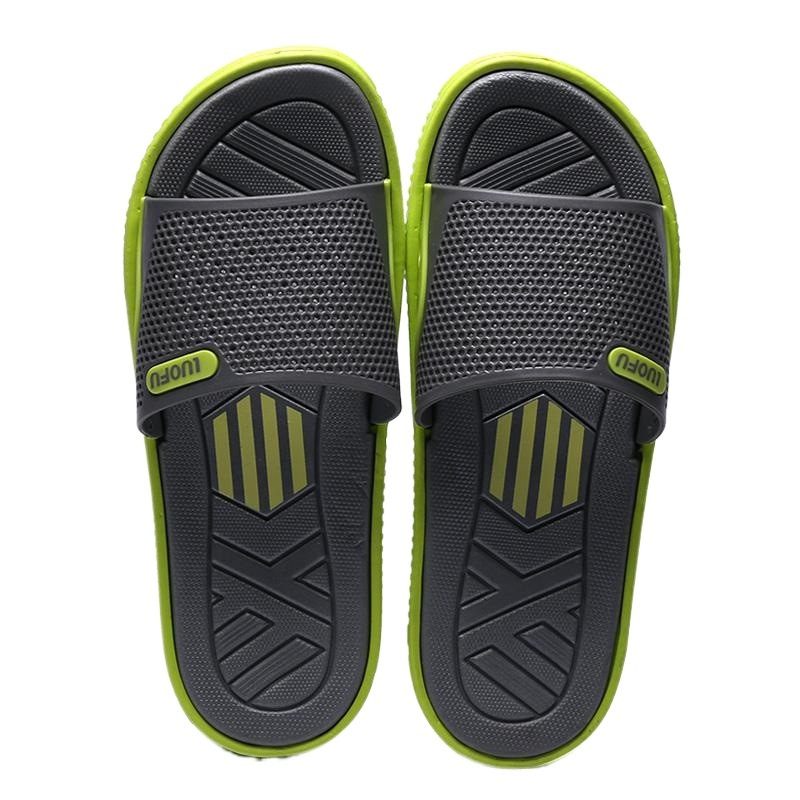 Férfi flip-flop papucs – Casual stílus, műanyag felső rész, gumi talp, varrott konstrukció, felnőtt, 2024 tavasz