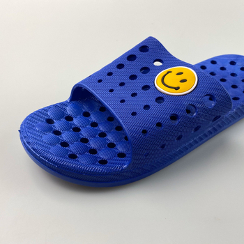 Sandale bărbați tip slide, PVC partea superioară, PVC talpă, talpă turnată prin injecție, stil casual