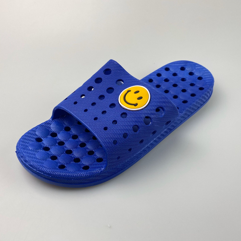 Sandale bărbați tip slide, PVC partea superioară, PVC talpă, talpă turnată prin injecție, stil casual