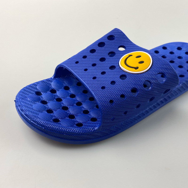 Sandale bărbați tip slide, PVC partea superioară, PVC talpă, talpă turnată prin injecție, stil casual