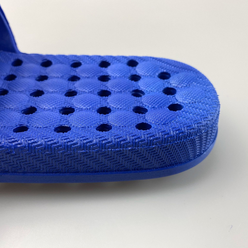 Sandale bărbați tip slide, PVC partea superioară, PVC talpă, talpă turnată prin injecție, stil casual