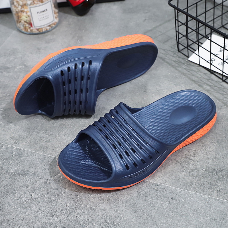 Muške EVA sandale, otvoreni prsti, slip-on, ljetni stil, za unutarnju i vanjsku upotrebu, EVA gornji dio i EVA potplat