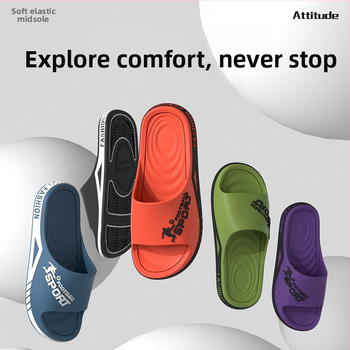 Foot Care Sandale PVC pentru bărbați, deget deschis, talpă groasă anti-derapare, turnare prin injecție, Star Wars licențiat