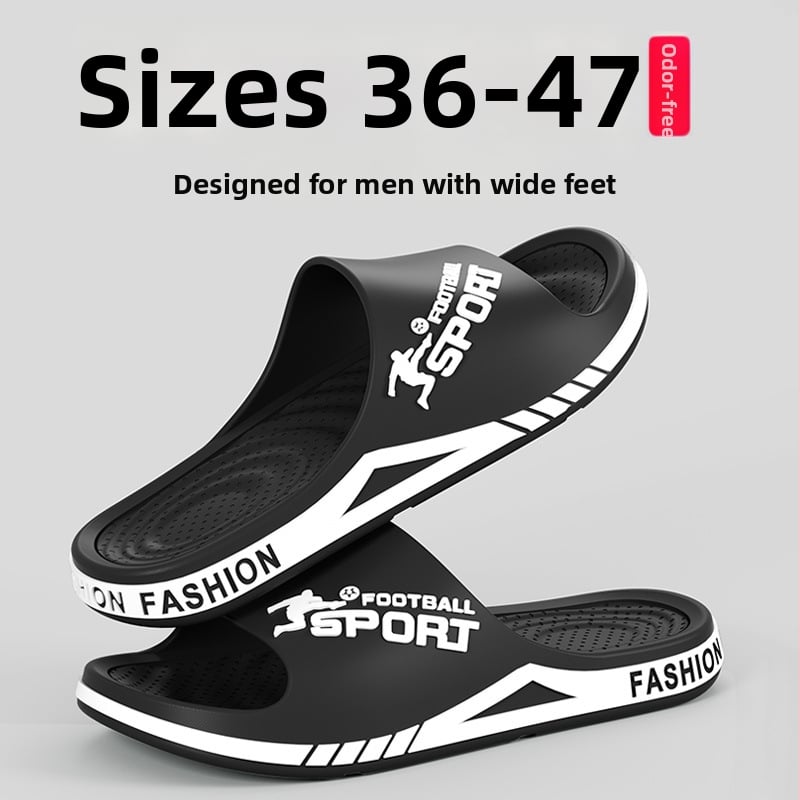 Foot Care Sandale PVC pentru bărbați, deget deschis, talpă groasă anti-derapare, turnare prin injecție, Star Wars licențiat