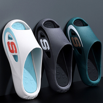 Muške sandale Crown Head, Leisure stil, PVC gornji dio i PVC đon, ubrizgana đona