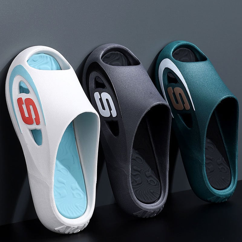 Muške sandale Crown Head, Leisure stil, PVC gornji dio i PVC đon, ubrizgana đona