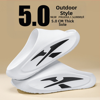 Meeste EVA flip-flopid, EVA ülaosa ja EVA tallaga, injekteeritud tald, libisemiskindlad, suvi 2024, nooruslik stiil