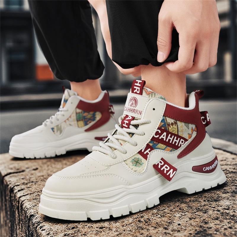 Martin magas szárú bakancs, PU felsőrész, gumi talp, kerek orr, téli modell