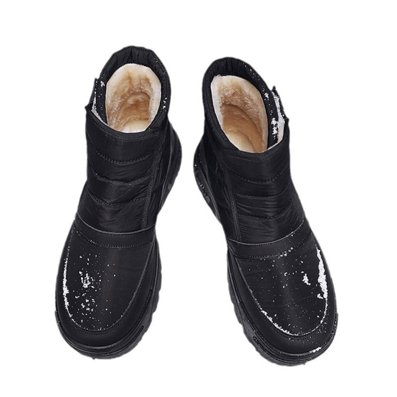 Ghete Martin pentru bărbați, iarnă, partea superioară din piele de vacă, talpă din cauciuc, PU tălpi