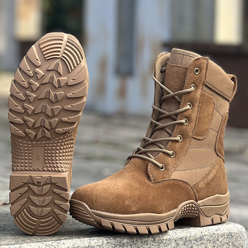 Meeste talvised välitreeningkingad kõrge varrega, madal kanna 1–3 cm, nubuknahk ülemine