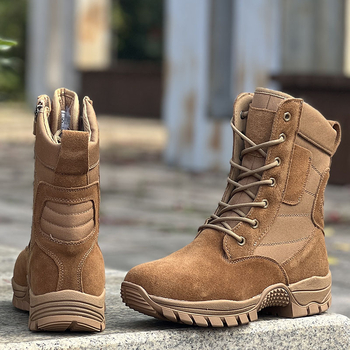 Meeste talvised välitreeningkingad kõrge varrega, madal kanna 1–3 cm, nubuknahk ülemine