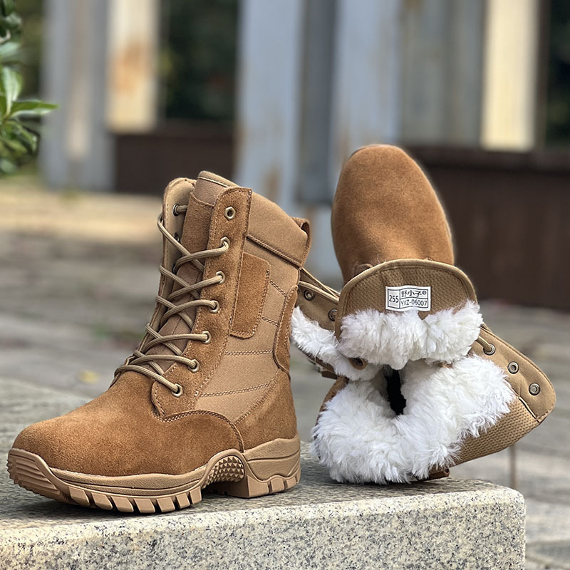 Meeste talvised välitreeningkingad kõrge varrega, madal kanna 1–3 cm, nubuknahk ülemine