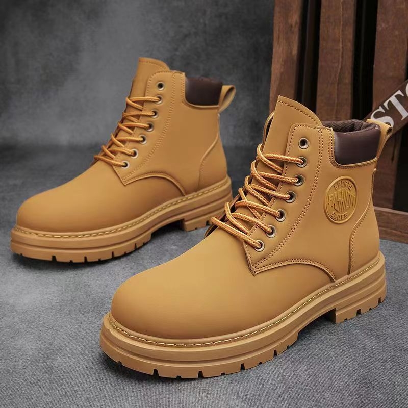 Unisex Martin čizme, srednje visine, debela potplata, britanski stil