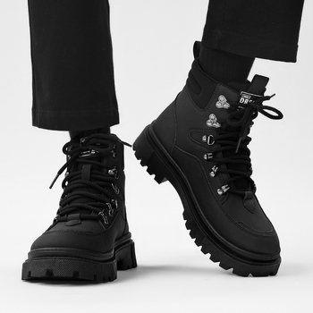 Muške Martinske čizme – vodootporne, protiv klizanja, otporne na habanje, debeli potplat, prednje vezivanje