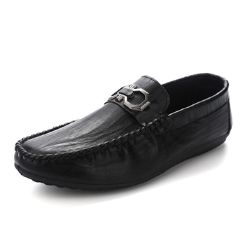 Muški slip-on loaferi s PU gornjim dijelom, gumom na potplati, prozračni, niski profil, obuća za vožnju