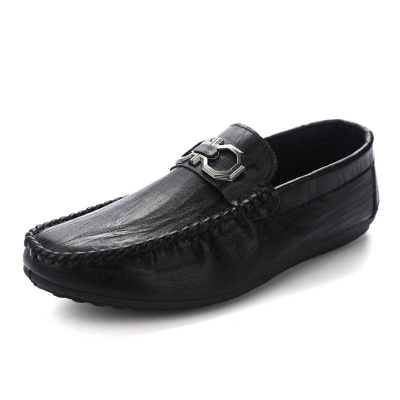 Muški slip-on loaferi s PU gornjim dijelom, gumom na potplati, prozračni, niski profil, obuća za vožnju