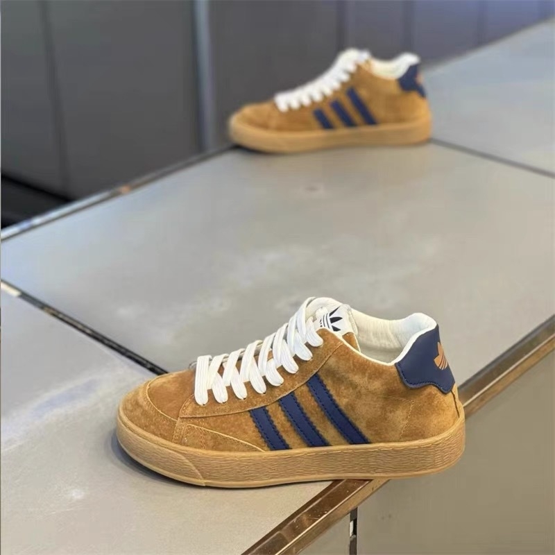 Skate tenisice s gornjim dijelom od mikrovlakna, zaobljeni vrh, prugasti uzorak, mrežasta podstava – proljeće, denim tenisice casual
