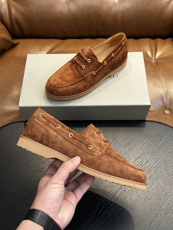 Loafers Slip-On, Platneni gornji dio, Okrugla prst, Ravna peta