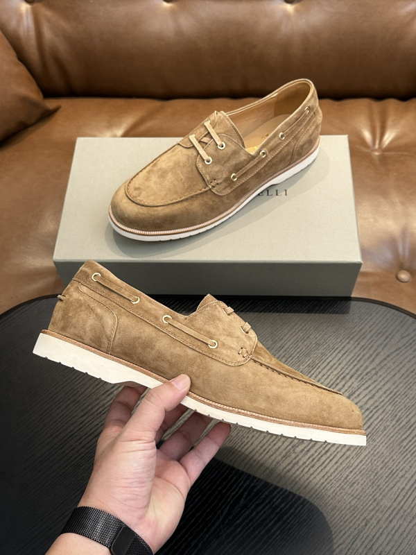 Loafers Slip-On, Platneni gornji dio, Okrugla prst, Ravna peta